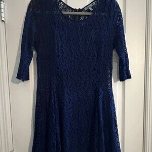 Blue dress size L